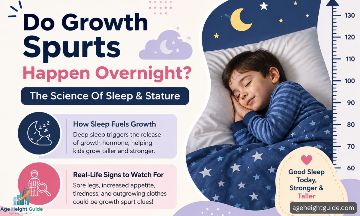 when do kids have growth spurts