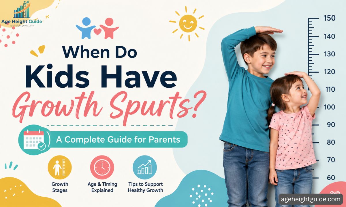 when do kids have growth spurts