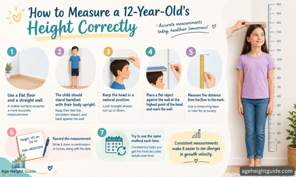 average height for a 12-year-old