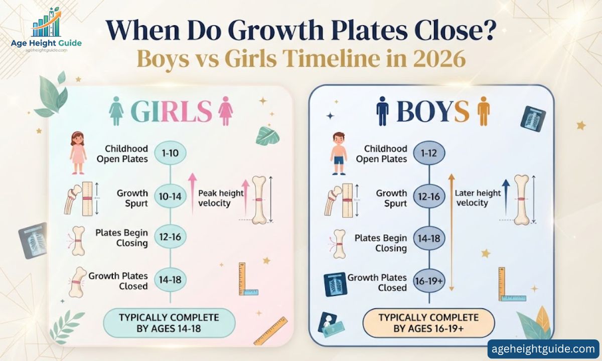 when do growth plates close
