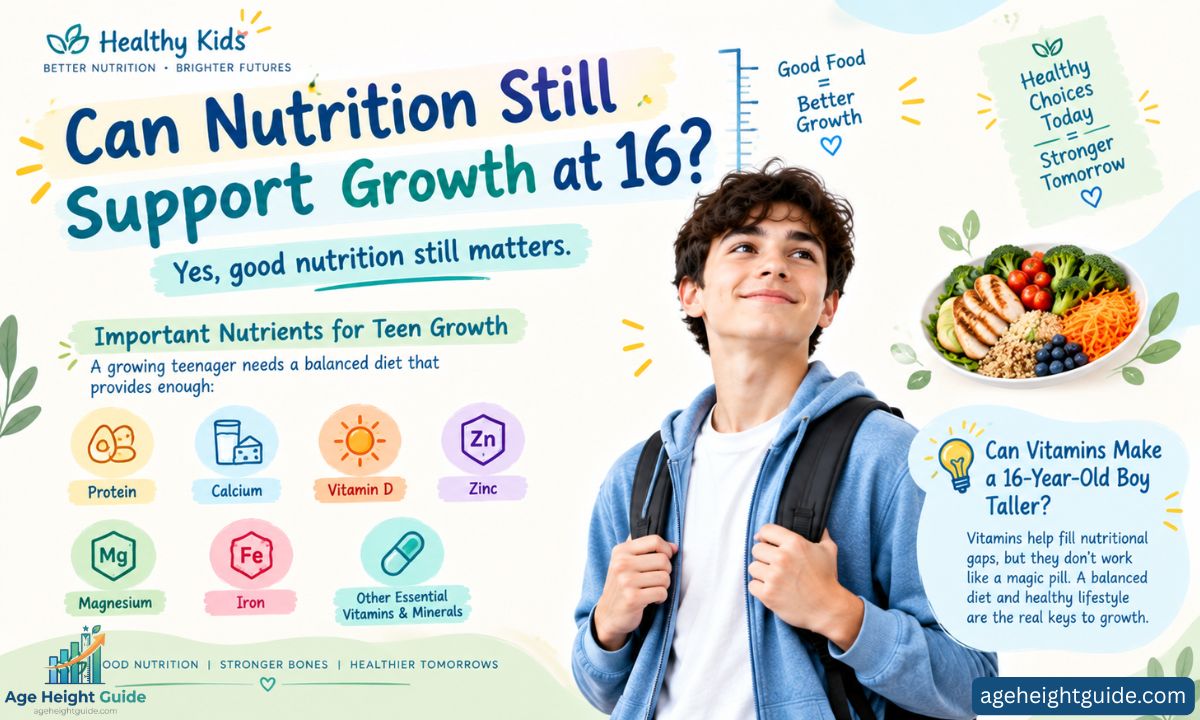 average height for a 16-year-old boy