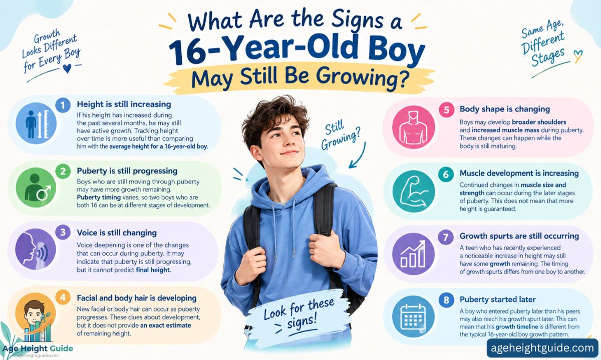 average height for a 16-year-old boy