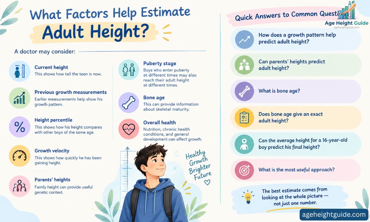 average height for a 16-year-old boy