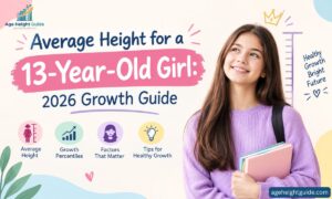 average height for a 13-year-old girl