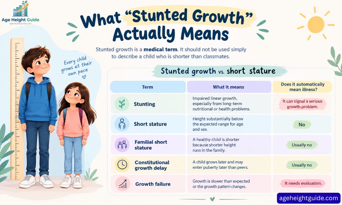 What stunts your growth