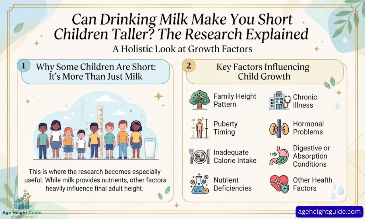Does drinking milk make you taller