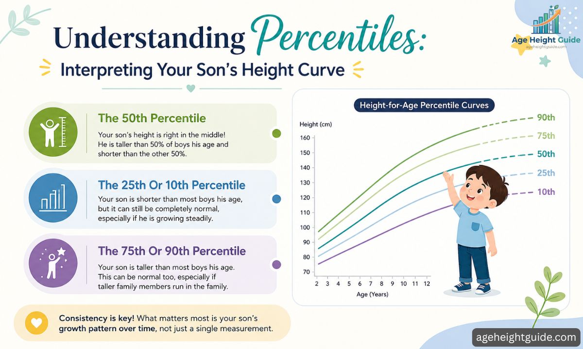 average height for a 5 year old boy