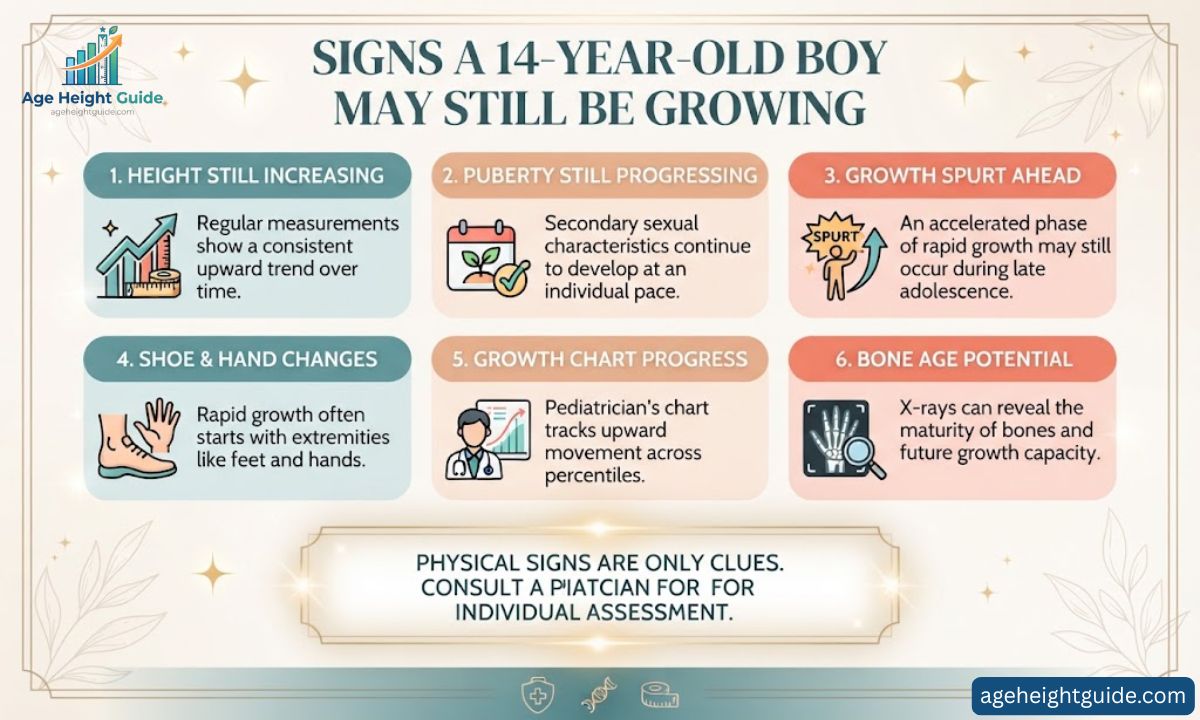 average height for a 14-year-old boy