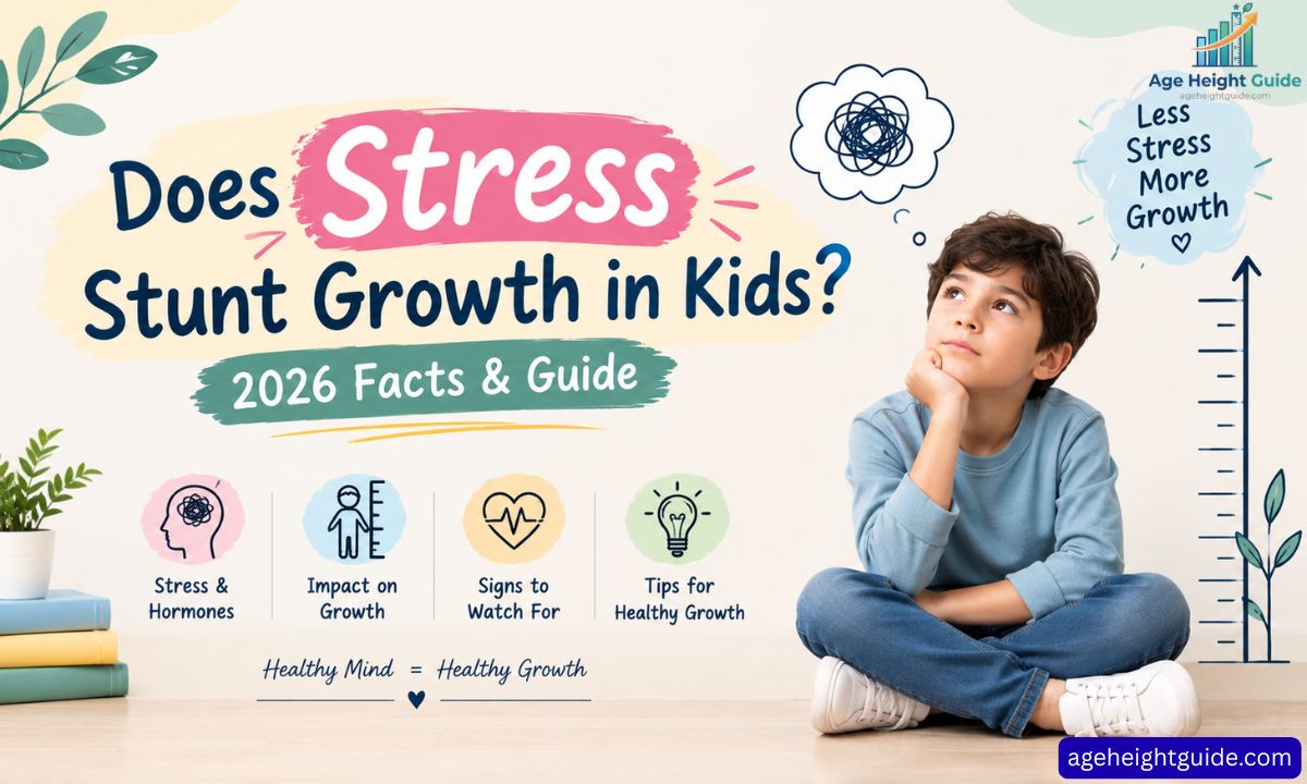Does stress stunt growth in kids