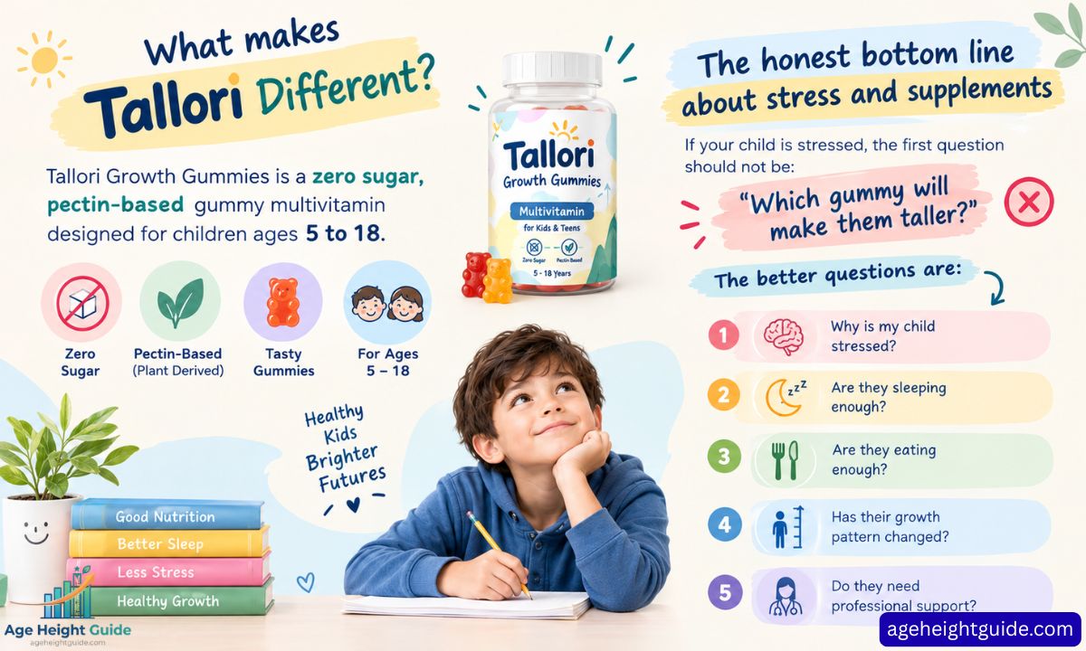 Does stress stunt growth in kids