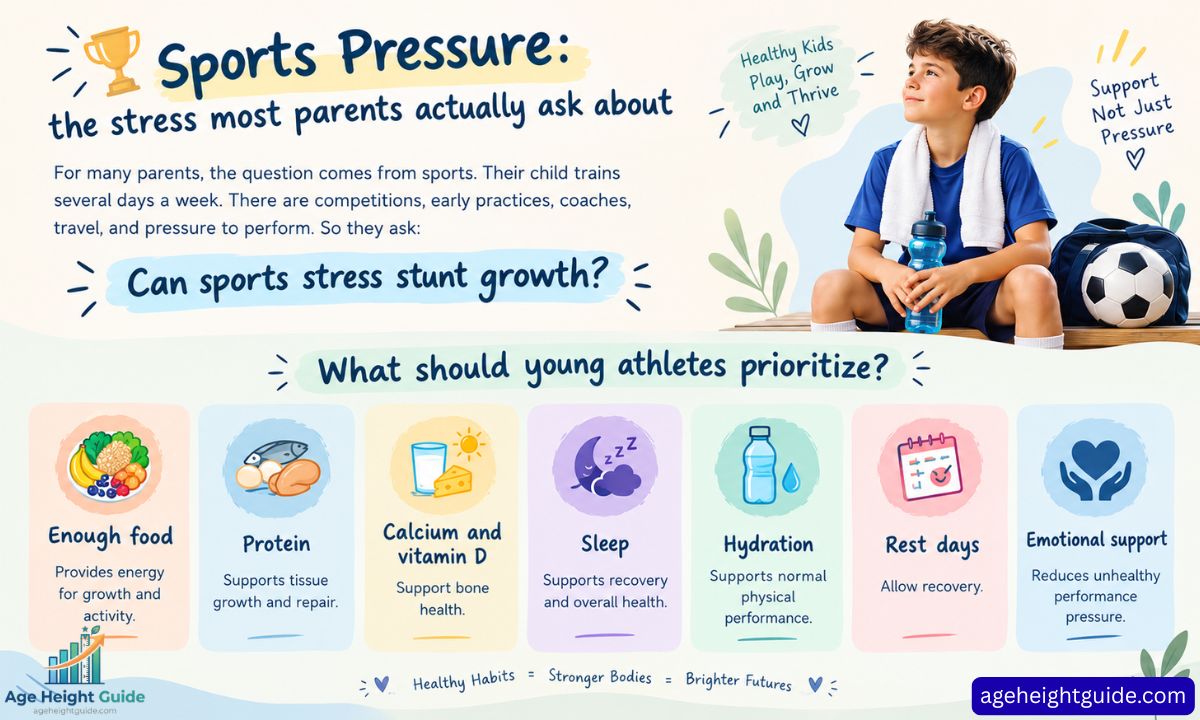 Does stress stunt growth in kids