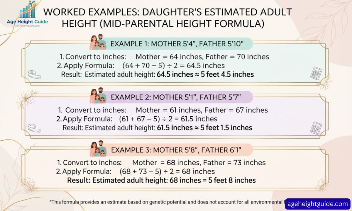 How tall will my daughter be